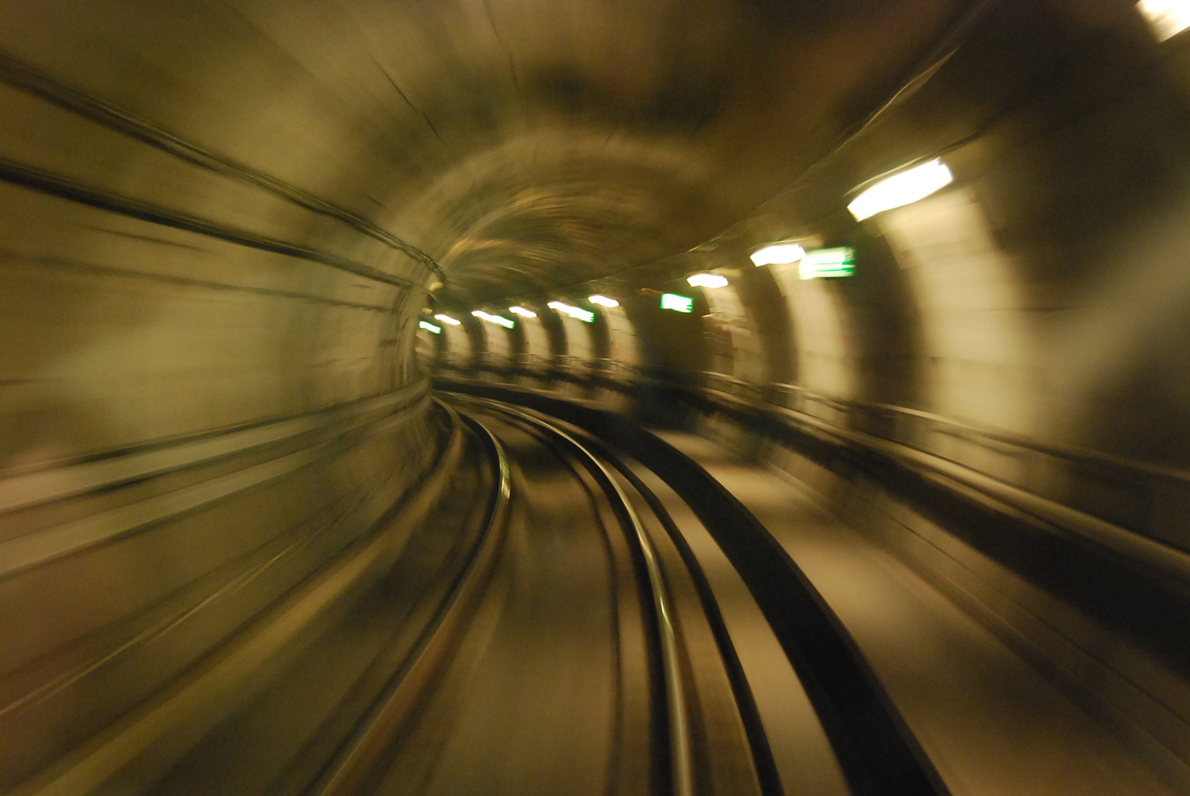 speed tunnel impression